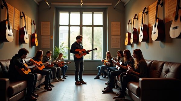 Top cours de guitare à Toulon avec des professeurs experts
